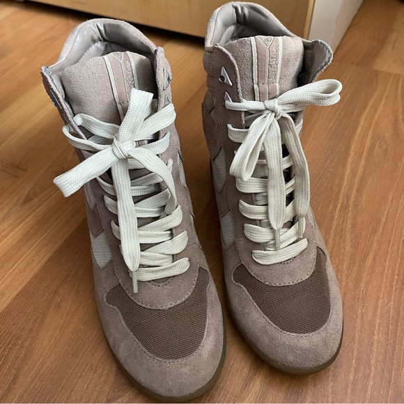 Sam Edelman Wedge Sneakers - Picture 2 of 4